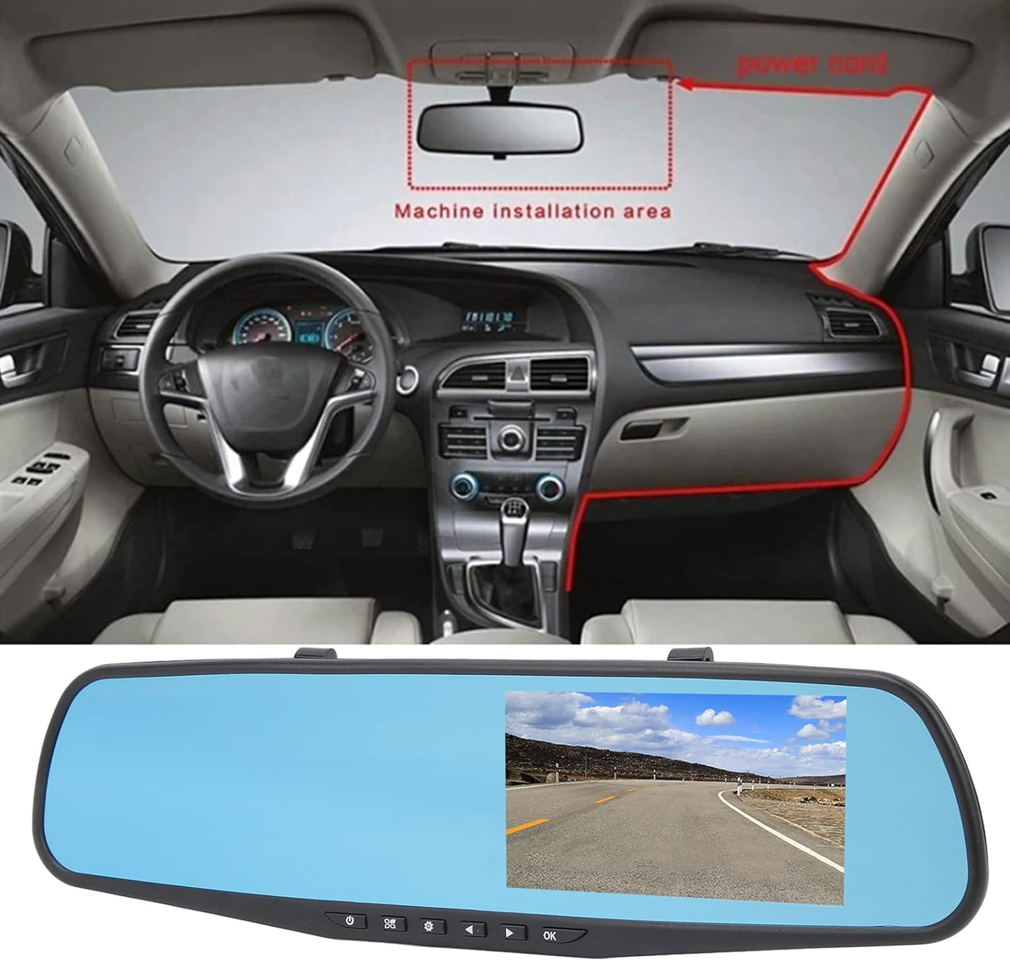 Cámara Retrovisor HD