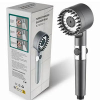 Ducha Turbo con Filtro Purificador para Cabello y Piel